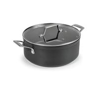 Faitout aluminium 28cm avec couvercle - Lacor - 48028 - anodized