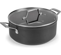 Faitout aluminium 28cm avec couvercle - Lacor - 48028 - anodized