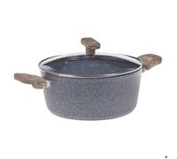 5five Faitout Nature aluminium forgé 28 cm Gris