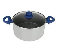 Faitout avec dosage d'huile et couvercle 24 cm Tasty Casserole Gris G