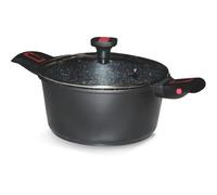 Faitout Baumalu Avec Couvercle Verre Granit Pro 28