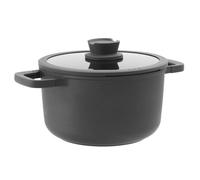 BergHOFF Casserole anti-adhésive grande capacité avec couvercle Stone+ 24x14cm