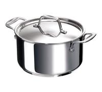 Faitout Chef en inox + couvercle - tous feux - D: 24 cm