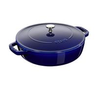 Faitout CHISTERA 24 cm, bleu foncé, fonte, Staub