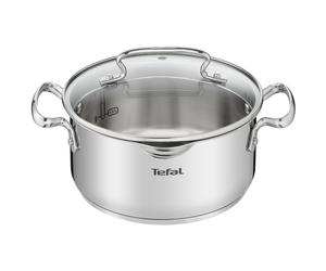Faitout DUETTO+ G7194455 20 cm, 3 l, avec Couvercle de marmite, Tefal
