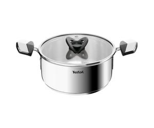 Faitout EMOTION+ 20 cm, acier inoxidable, Tefal