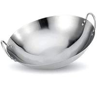 Faitout en acier inoxydable pour cuisson et friture à induction | Faitout à induction en acier inoxydable fait à la main pour ragoûts et frites dans les restaurants et les hôtels
