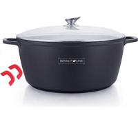 Faitout en fonte 40 cm Noir Royalty Line RLBS40M