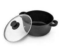 Faitout En Fonte D'aluminium Anti Adhésif 24 Cm Leon Kitchencook Noir G