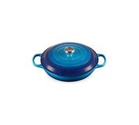 Faitout en Fonte Emaillée 30 cm Azure