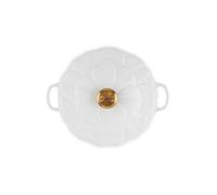 Le Creuset Faitout en fonte Signature Petal 26 cm Blanc