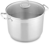 Faitout ESSENTIELB 30 inox avec couvercle