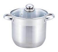 Faitout Essentielb Vapeur Inox Diam 20 Cm + Couvercle Verre