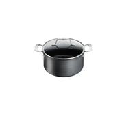 Faitout et couvercle Tefal Unlimited Premium 24 cm Gris