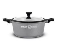 Faitout Fonte D'aluminium 24 Cm Avec Couvercle Chambord Titane Ft24tfi Durant Dupont G