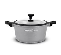 Faitout Fonte D'aluminium 28 Cm Avec Couvercle Chambord Titane Ft28tfi Durant Dupont