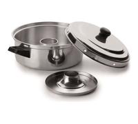 FAITOUT FOUR 26 cm - FOUR PALESTINIEN ALUMINIUM POLI ANSES BAKELITES ET COUVERCLE ALUMINIUM UTILISATION SUR GAZ UNIQUEMENT -