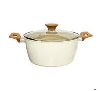 Faitout ""Harmony"" D24cm en aluminium forgé beige - 5five