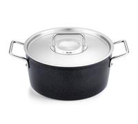 Faitout haut ADAMANT 24 cm, noir, aluminium, Fissler