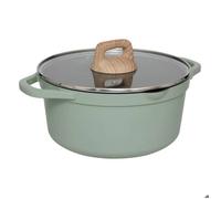 Faitout ""Horizon"" en aluminium forgé vert D24cm - 5 five simply smart