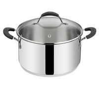 Faitout inox 18cm avec couvercle - Lagostina - 12896031618 - tempra inox