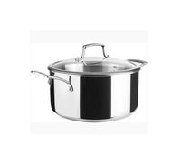Faitout inox 20cm + couvercle verre - 60870 - Trichef - LACOR