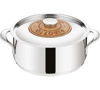 Faitout inox 24cm avec couvercle - Lagostina - 011204032424 - emozione