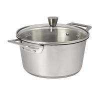 Faitout inox brossé 24 cm 1826