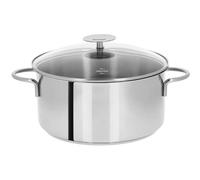 Faitout inox Mutine fixe avec couvercle - Diamètre: 24 cm