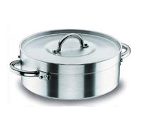 Lacor Marmite à rôtir 20045 45 cm avec couvercle Aluminium pur 99,5% 28 L