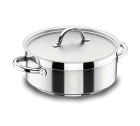 Faitout - LACOR - Faitout Chef Luxe - 32 cm - Inox 18/10 - Tous feux (dont induction)