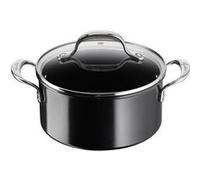 Faitout Lagostina Désideria Céramique 24 cm + couvercle Noir Noir G