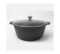 Faitout Marmite Mijoteuse 10 L Fonte Aluminium Induction D32 cm BAUMALU