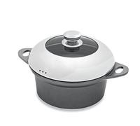 Faitout revêtement Dur comme la pierre avec couvercle 28 cm Mathon