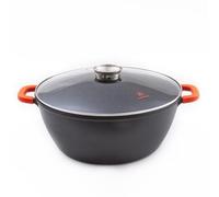 Faitout RobuCook 44 cm 23,5 L Céramique Induction | 23,5 L, Ø44 cm, Céramique GreblonCK2, Sans PFAS, Induction, Poignées silicone, Couvercle