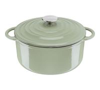 Tefal LOV: Il gusseisen Kochtopf da 25cm in un affascinante verde chiaro