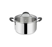 Faitout Tempra avec son couvercle 26 cm en acier inoxydable - - Argent - Inox