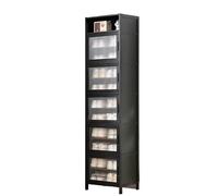 FAJNUZI2024 Meuble à Chaussures Armoire à Chaussures Porte Maison Grande capacité entrée étagère Organisateur Gain de Place Simple en Bois Massif(11 Layers)