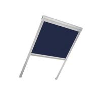 FAKRO - Store occultant ARF NL - 55x78 - Bleu Marine 51 - Tissu élégant et décoratif - ne Laisse Pas Passer la lumière - réduit Les pertes de Chaleur en Hiver