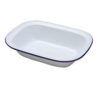 Falcon 44022 Plat à Tarte rectangulaire Blanc 22 cm
