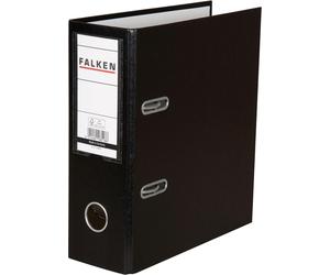 Falken 10x Classeur à levier PP A5 portrait dos de 80mm Noir 11285616000F