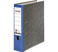 Falken 20x Classeur à levier Papier marbré A4 Gris-dos bleu 80024607003F