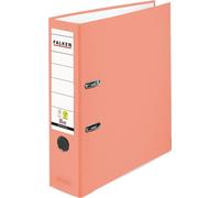 Falken 20x Classeur PP-Color A4, dos 80mm, avec étiquette à insérer, saumon, 23001064F