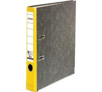 Falken 25x Classeur à levier Papier marbré A4 Gris-dos jaune 80023625002F