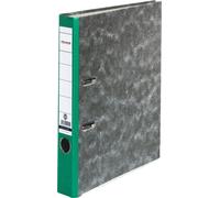 Falken 25x Classeur à levier Papier marbré A4 Gris-dos vert 80023500002F