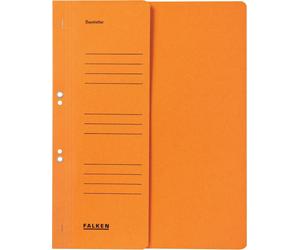 FALKEN 80000516 Farde à 50 oeillets orange DIN A4