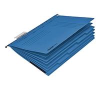 Falken Classeurs à levée de pied total UniReg. Fabriqués en Allemagne. En carton recyclé pour format A4, reliure commerciale, bleu.