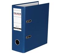 FALKEN Classeurs à levier en PP, A5, portrait, dos de 8 cm - Bleu