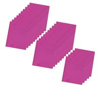 Falken Lot de 25 chemises à rabats recy s DIN A4, couleur intense rose. Fabriqué en Allemagne. Classeurs scolaires.