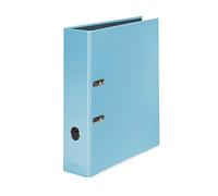 Falken PastellColor Classeur à anneaux en plastique Bleu ciel Largeur 8 cm Format A4